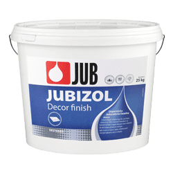 Jubizol Decor finish - Diszperziós dekoratív homlokzati bevonat 1.0