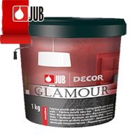 Decor Glamour metál hatású festék falfelületre