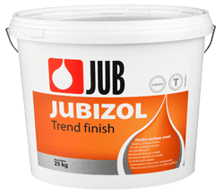 Jubizol Trend Finish S - Simított vakolat intenzív színárnyalatokhoz 1.5 és 2.0 szemcseméretben